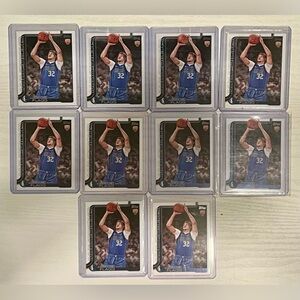 Cooper Flagg rookie lot (10) card